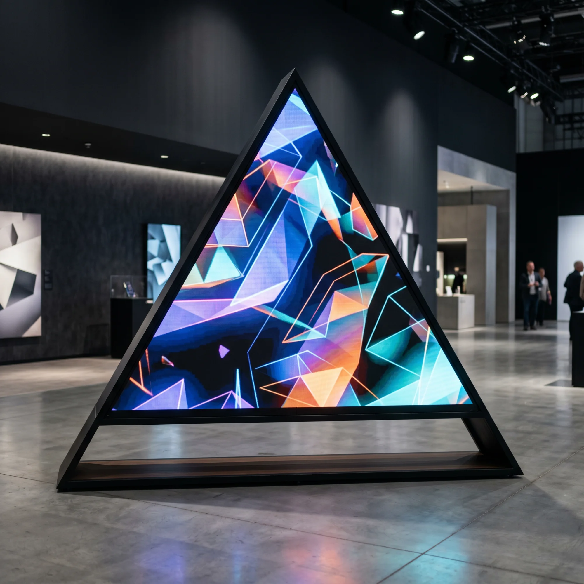 Custom Triangle LED Screen