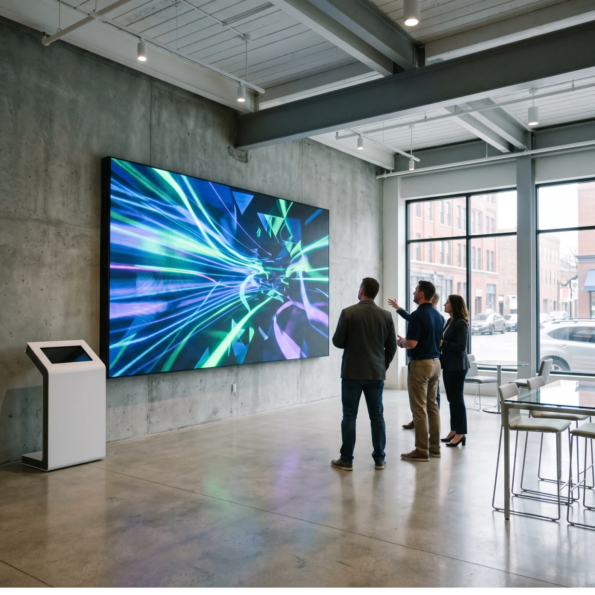 Showroom LED Screen in the USA